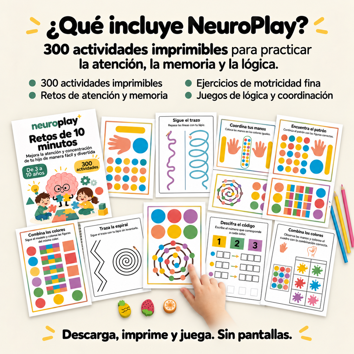 300 Actividades para Mejorar su Atención y Concentración
